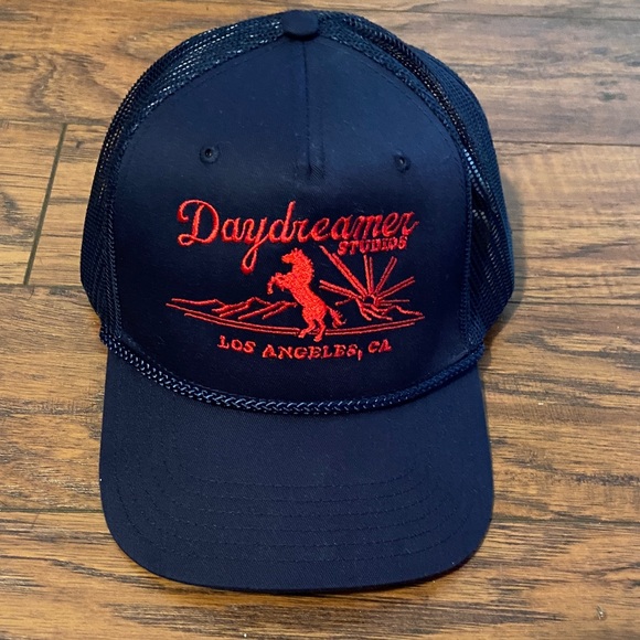 Daydreamer LA Studios Western Horse Trucker Hat Navy OS - Picture 1 of 6